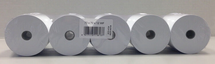 50 rouleaux de caisse 70x70x12, 40 m wf