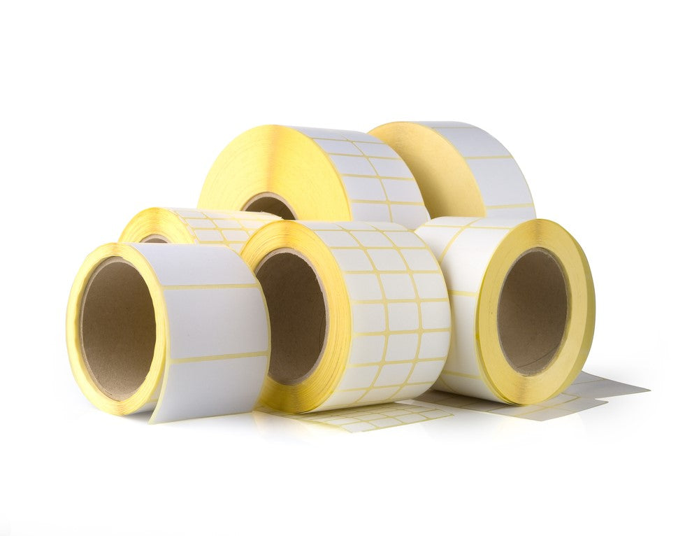 Étiquettes thermiques vierges 58x53x40, 24 rouleaux