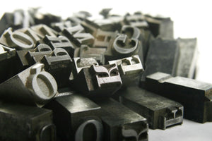 Letter-Papier-Druck