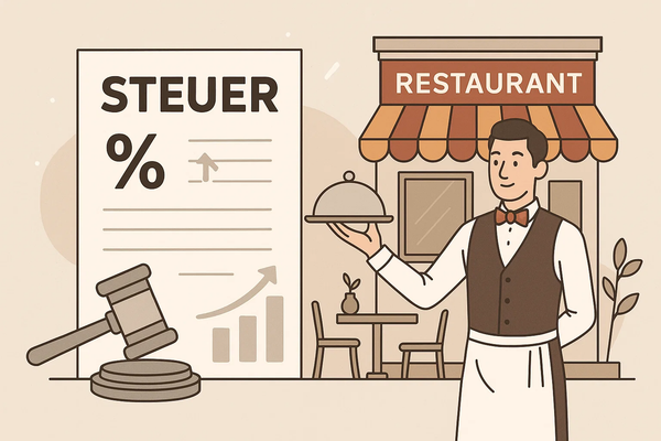 🧾 Gesetzliche Mehrwertsteuer Reform für die Gastronomie