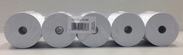 50 rouleaux de caisse 70x70x12, 40 m wf