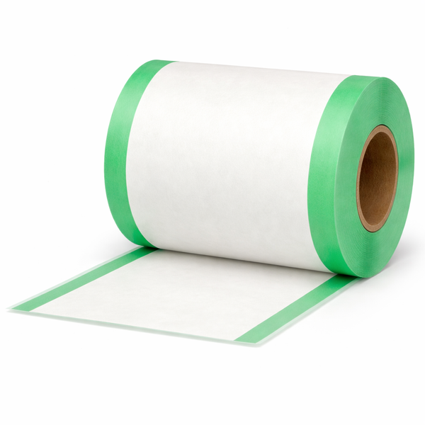 30 rouleaux thermiques colorés 80x80x12, 80 m, 55g, sans bisphénol-A (BPA), avec rayures vertes sur le devant